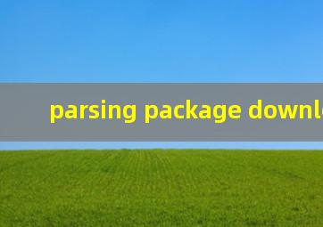 parsing package download apk